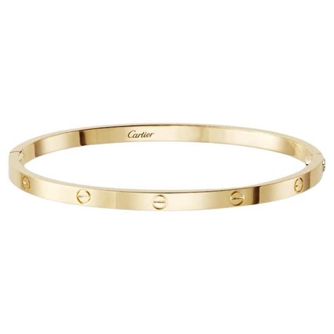 cartier thin love bracelet|cartier love bracelet 15cm.